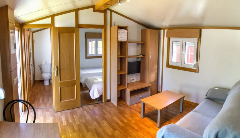 Bungalow para 5 personas con terraza